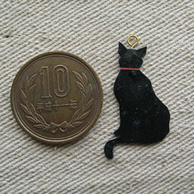 画像1: Decoupage Black Cat