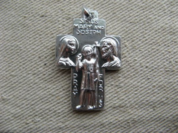 画像1: Saint Christopher medal (1)