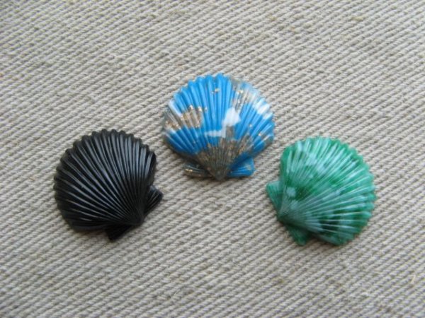 画像1: Vintage Plastic Shell (1)