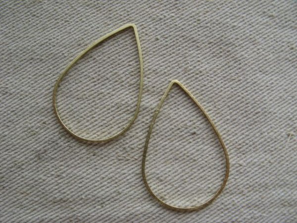 画像1: BRASS Teardrops (1)