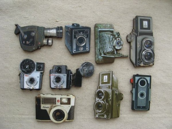 画像2: Print Wooden Charm CAMERA (2)