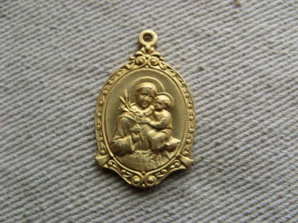 画像1: Brass Medal【St.ANTHONY】 (1)