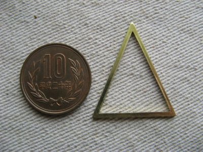 画像1: BRASS Large Triangle 