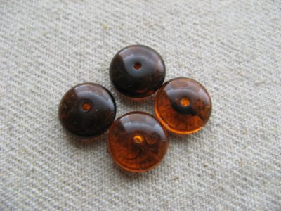 画像3: Vintage Tiny Round  Spacer Beads 2個いり