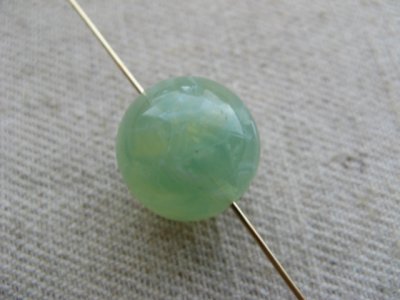 画像2: Vintage Mixture Marble Ball Beads 14mm