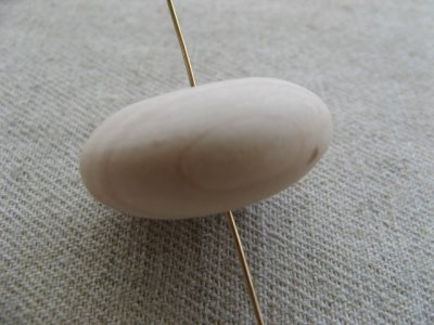 画像2: Spacer Disc Organic Wood Beads（L)