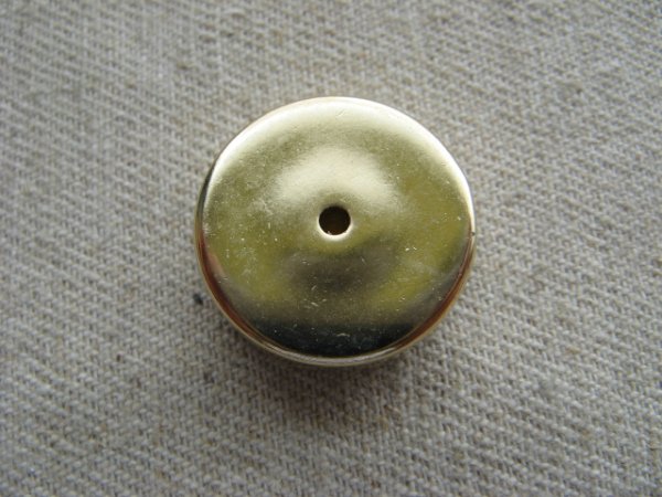 画像1: Vintage Golden Tire Spacer Beads  (1)