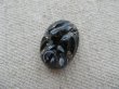 画像1: Vintage Black Matrix Baroque Cabochon (1)