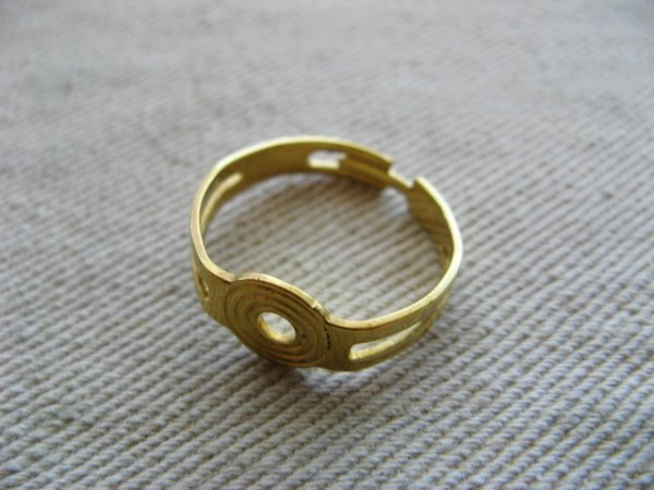 画像1: Brass Ring Setting (1)