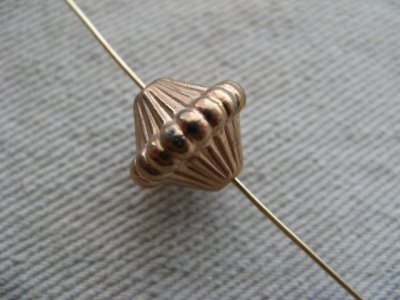 画像2: Platic Metal Bicone Beads (L)