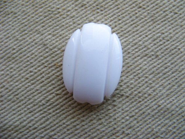画像1: Vintgae Marble Grooved Acrylic Beads (L) (1)