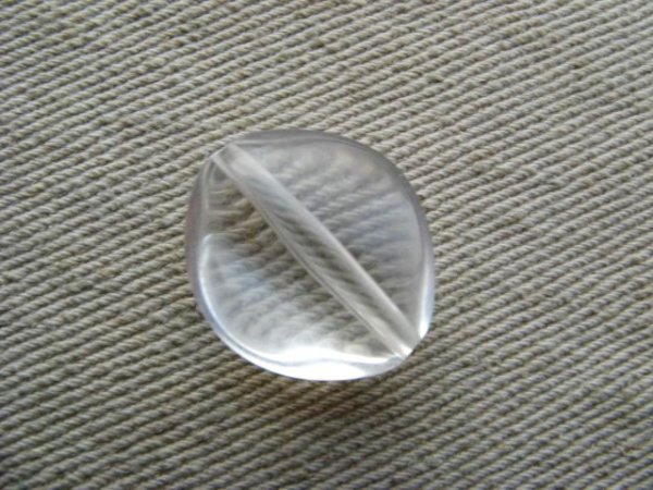 画像1: Vintage Plastic Clear Petal Beads (1)