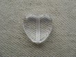 画像1: Acrylic Clear Heart Beads 2個いり (1)