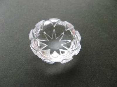 画像2: Vintage Plastic Clear Fancy Cabochon