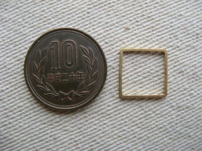 画像1: BRASS Mini Squares 2個いり