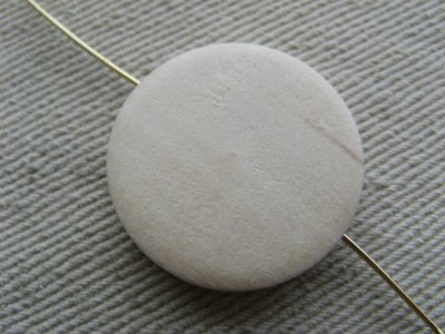 画像2: Coin Organic Wood Beads (L)