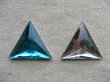 画像1: Vintage Crystal Faceted Triangle Cabochon (1)