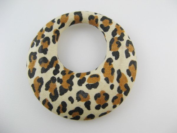 画像1: Imitation Leopard Cloth Hoop (1)