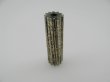 画像3: Vintage Jagged Glitter Tube Beads (3)