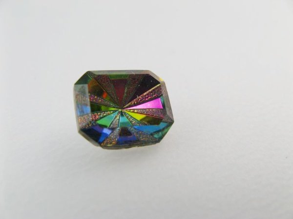 画像1: Vintage Glass Stone【Cut/VITRAIL】OCT/10x8mm (1)