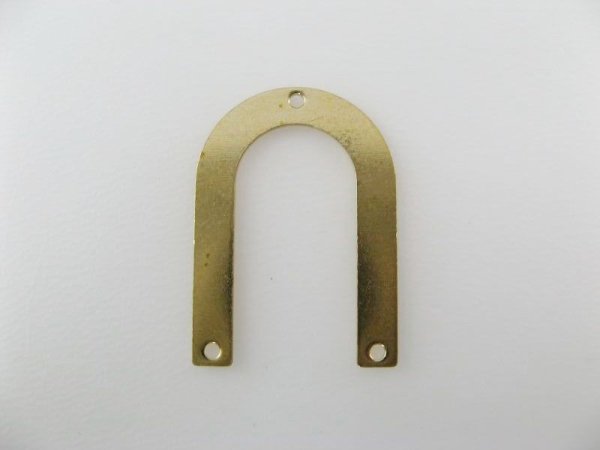 画像1: Brass U 3hole Connector【Thick】 (1)