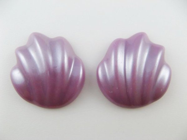 画像1: Vintage Plastic P/Shell Cabochon(PU) (1)