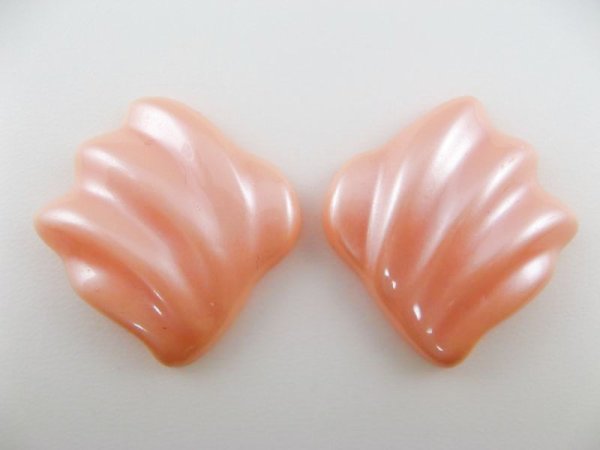 画像1: Vintage Plastic P/Shell Cabochon(PK) (1)