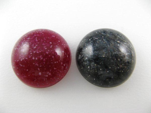 画像1: Vintage Glitter Dust Cabochon (1)