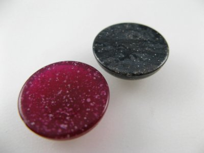 画像2: Vintage Glitter Dust Cabochon