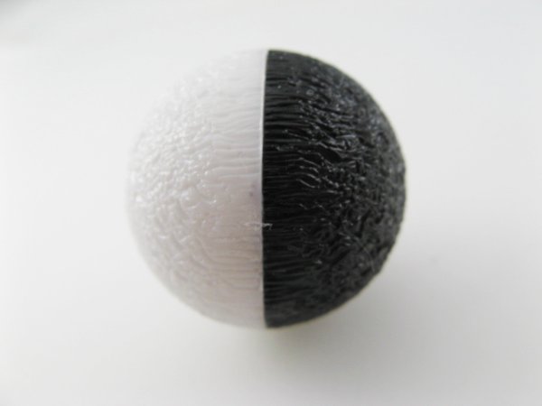 画像1: Vintage Plastic Hollow Big Ball Beads (1)