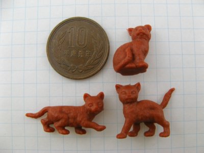 画像1: Miniature Cat 【Brown】