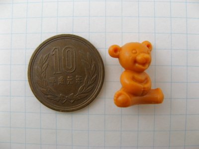 画像1: Mini Teddy Bear Topper【Sitting】