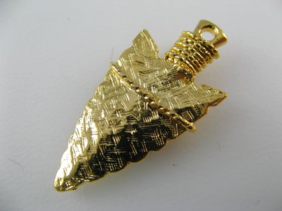 画像2: Vintage Arrow Head+Coin Charm