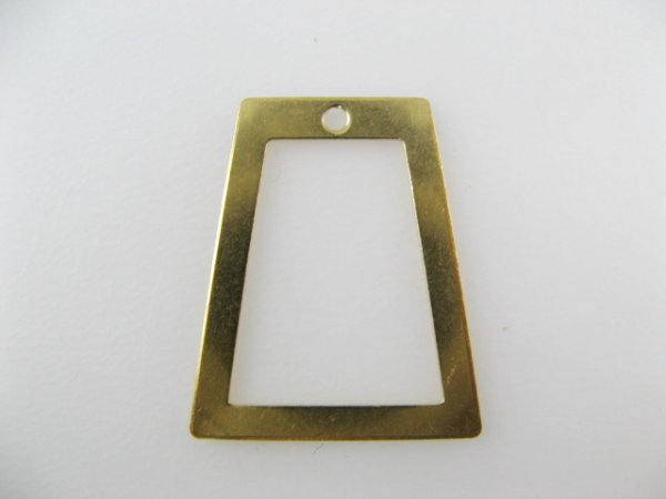 画像1: Brass Plate Trapezoid (1)