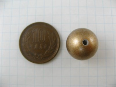 画像1: Vintage Plastic Metallic Ball Beads