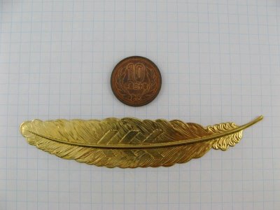 画像1: Goldplated FEATHER (L)