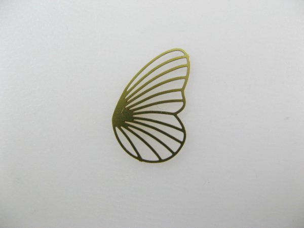 画像1: Brass Plate Butterfly Wing 2個入り (1)