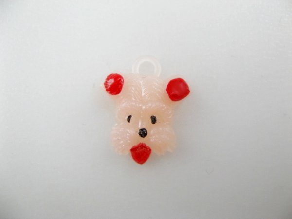 画像1: Vintage Scottie-face cabochon (1)