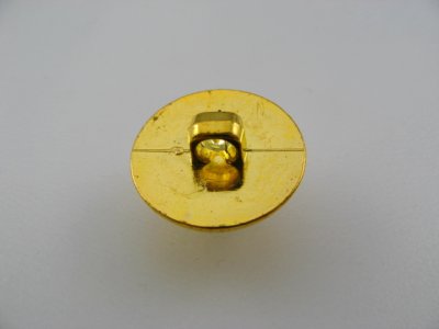 画像2: Vintage Plastic Gold Lion Button
