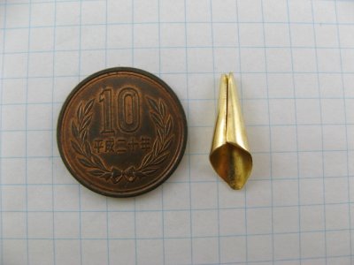 画像1: Brass Beads Cap Corn (S)