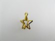 画像2: Vintage Brass Star Cage Charm (2)