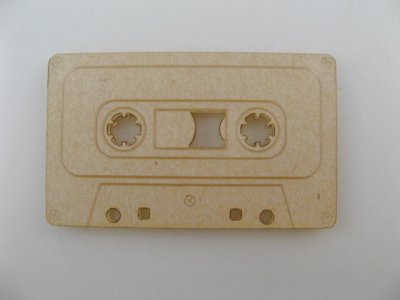 画像2: Laser cut acrylic Cassette Tape