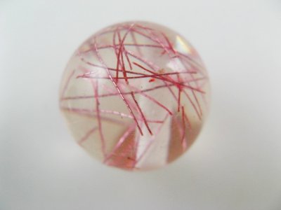 画像2: Vintage Plastic Color Tinsel Ball Beads 