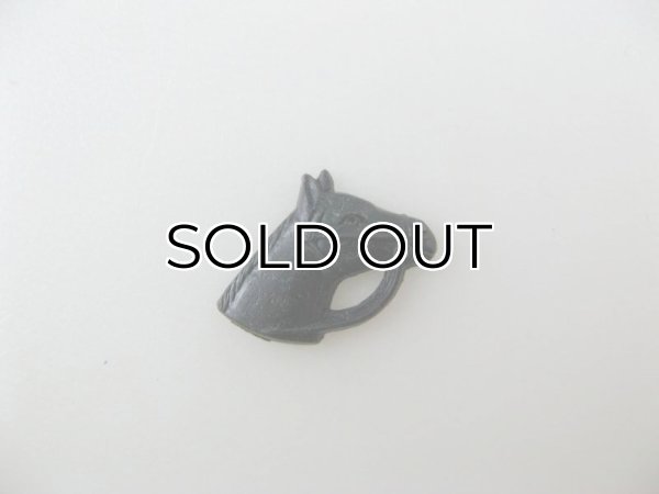 画像1: Vintage Plastic Cameo Horse  (1)