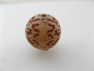 画像3: Vintage Plastic Crack Ball Beads