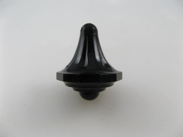 画像1: Vintage Plastic Black Top Charm (1)