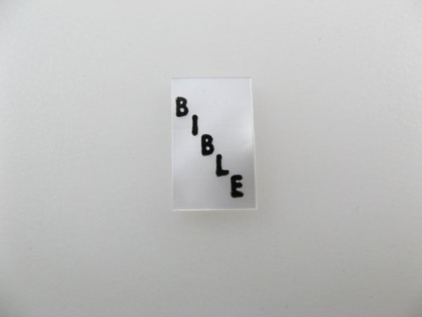 画像1: Vintage Plastic Faux MOP "BIBLE" (1)