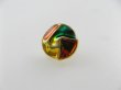 画像2: Vintage Plastic Gold Tricolor Button (2)