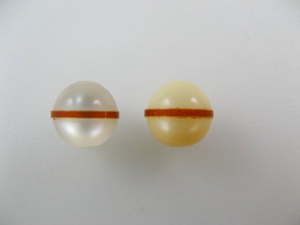 画像1: Vintage Lucite 1-Line Ball Beads  (1)