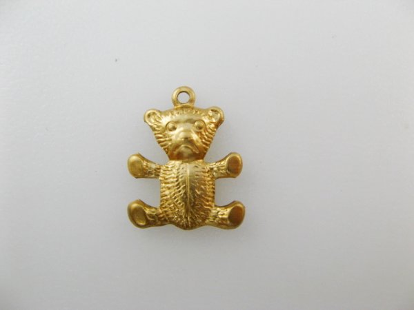 画像1: BRASS Teddy Bear (L) (1)